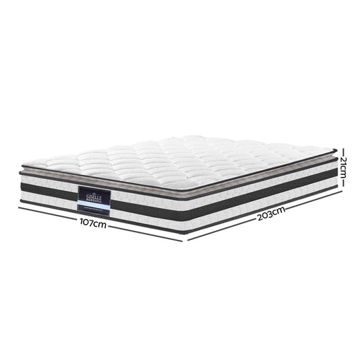 Giselle Bedding Normay Bonnell Spring Mattress 21cm Thick