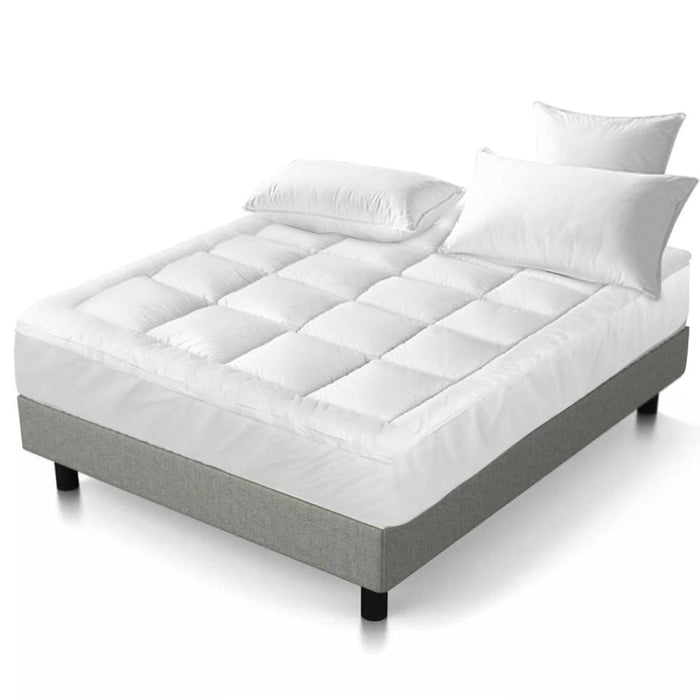 Giselle Double Mattress Topper Bamboo Fibre Pillowtop