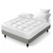 Giselle King Single Mattress Topper Pillowtop 1000gsm