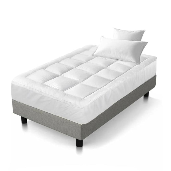 Giselle Single Mattress Topper Bamboo Fibre Pillowtop