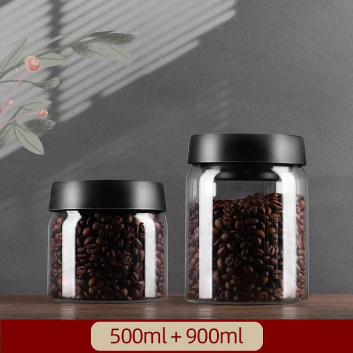 Glass Airtight Canister Set For Fresh Food Storage