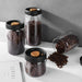 Glass Airtight Canister Set For Fresh Food Storage