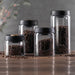 Glass Airtight Canister Set For Fresh Food Storage