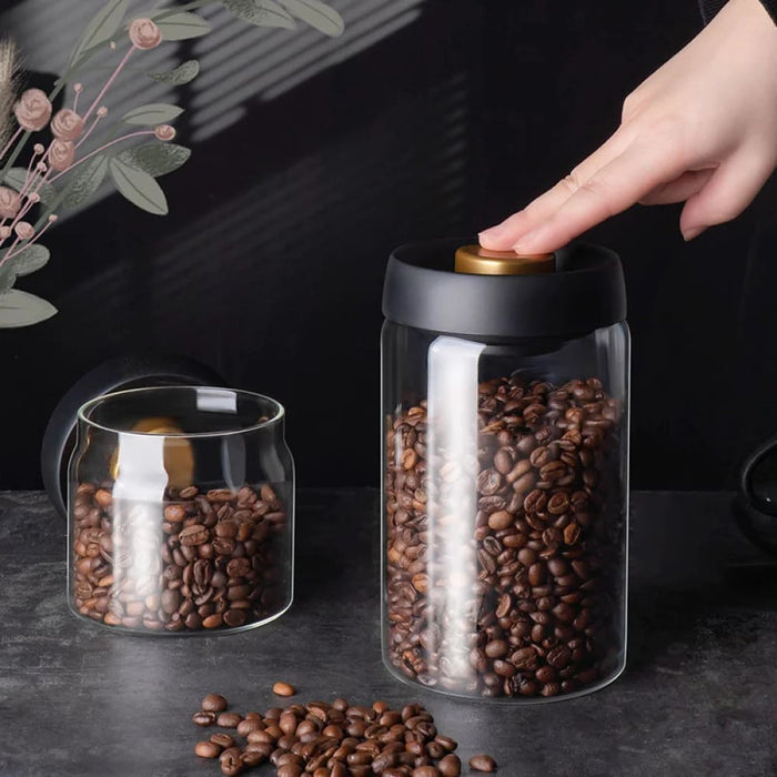 Glass Airtight Canister Set For Fresh Food Storage