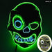 Glowing Cosplay El Wire Neon Mask Scary Skull Masquerade