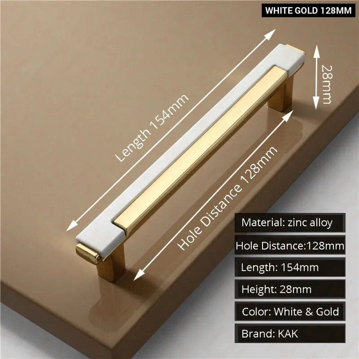 Gold Chrome Kitchen Cabinet Handle Furniture Hardware