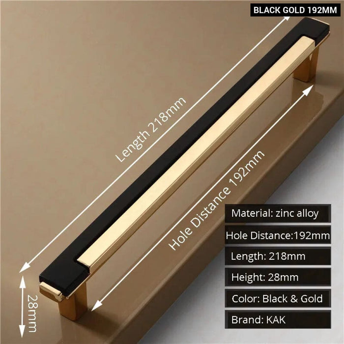 Gold Chrome Kitchen Cabinet Handle Furniture Hardware