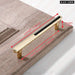 Gold Kitchen Cabinet Handles Zinc Alloy