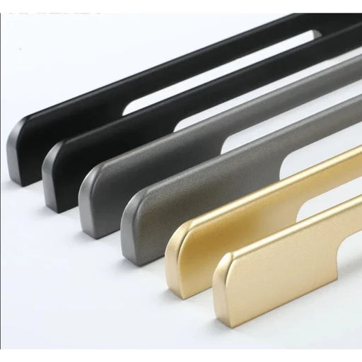 Gold Long Furniture Handle For Cabinets And Wardrobes