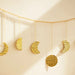 Gold Moon Phase Wall Decor