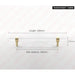 Gold t Bar Cabinet Handles For Furniture