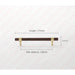 Gold t Bar Cabinet Handles For Furniture