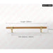 Gold t Bar Cabinet Handles For Furniture