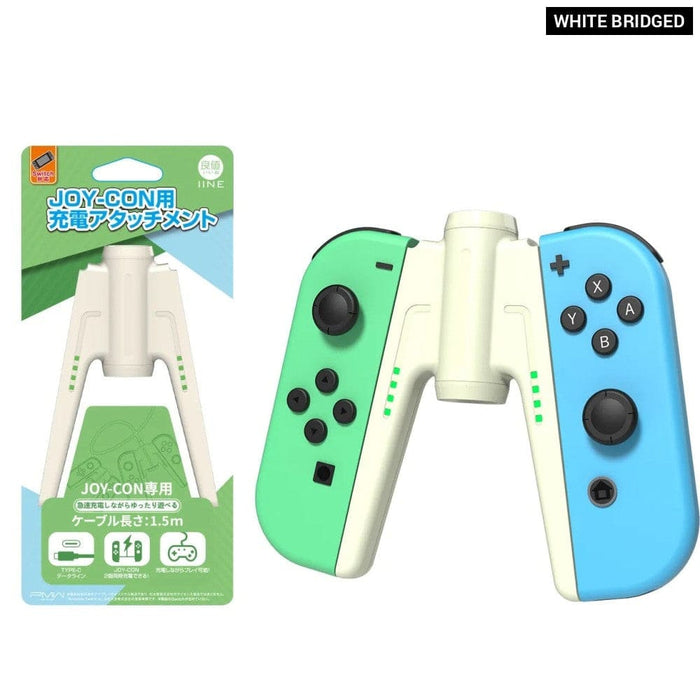 Golden-green Joypad Charging Grip Rectangle Shaped Dock