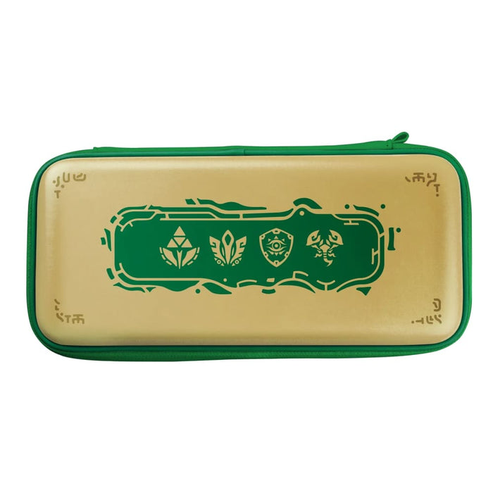 Golden-green Eva Storage Bag Console Carry Case Compatible