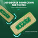 Golden-green Eva Storage Bag Console Carry Case Compatible