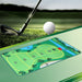 Goslash Picks Golf Chipping Game Mat Indoor Outdoor