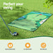 Goslash Picks Golf Chipping Game Mat Indoor Outdoor