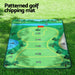 Goslash Picks Golf Chipping Game Mat Indoor Outdoor