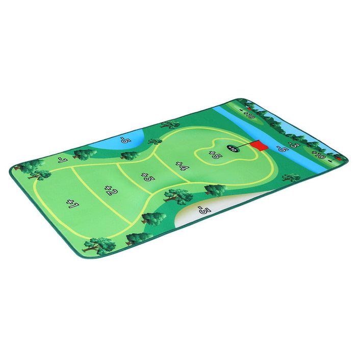 Goslash Picks Golf Chipping Game Mat Indoor Outdoor