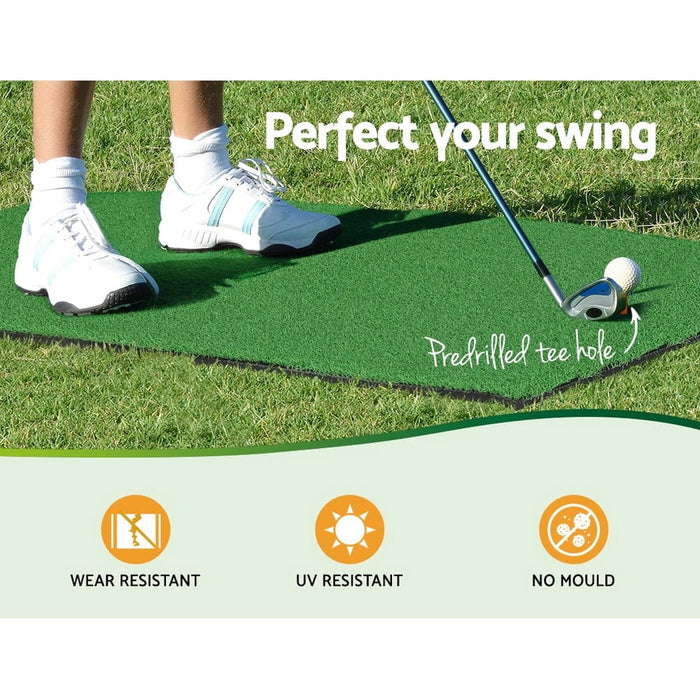 Goslash Picks Golf Hitting Mat Portable Driving Range