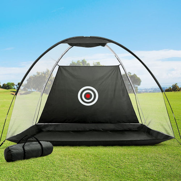 Goslash Picks 3m Golf Practice Net Tent Portable Training