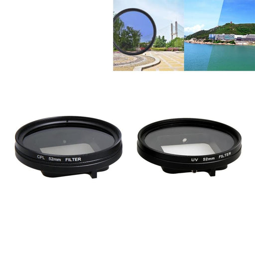 Gopro Hero5 Professional 52mm Lens Filter Set Cpl Uv