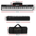 Goslash Picks 88 Keys Foldable Electronic Piano Keyboard