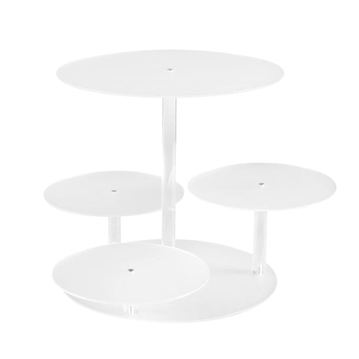 Goslash Picks Chef Cake Stand 5 Tiers Acrylic Holder