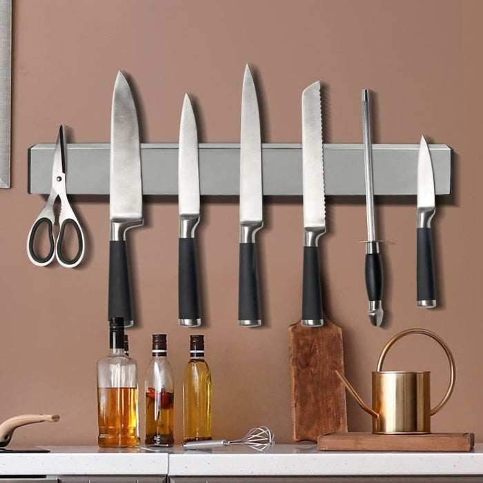 Goslash Picks Magnetic Wall Mount Knife Holder Utensil Rack