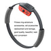 Gray Fitness Ring Set For Switch Armrest And Storage