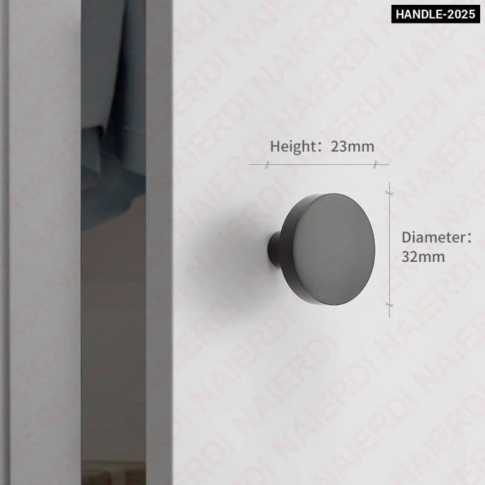 Gray Zinc Alloy Cabinet Knobs And Handles For Kitchen