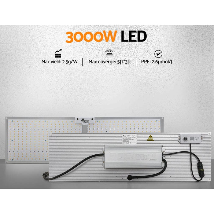 Goslash Picks Greenfingers 3000w Led Grow Light Full