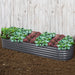 Greenfingers 320x80x42cm Galvanised Raised Garden Bed Steel