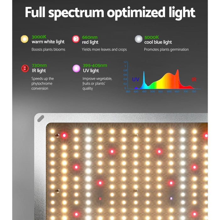 Greenfingers 4500w Led Grow Light Full Spectrum Indoor Veg