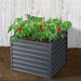 Greenfingers Garden Bed 2pcs 100x100x77cm Galvanised Steel