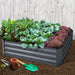 Greenfingers Garden Bed 2pcs 120x90x30cm Galvanised Steel