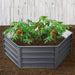 Greenfingers Garden Bed 2pcs 130x130x46cm Galvanised Steel