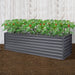 Greenfingers Garden Bed 320 x 80 77cm Galvanised Steel