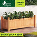 Greenfingers Garden Bed Raised Wooden Planter Outdoor Box