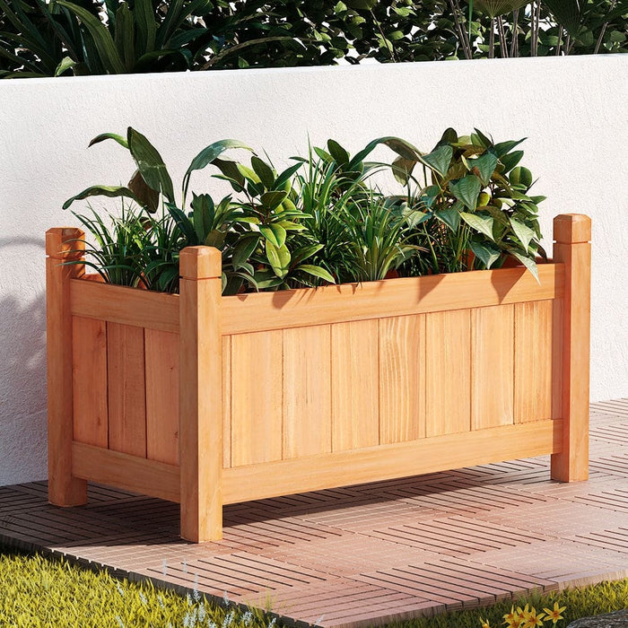 Greenfingers Garden Bed Raised Wooden Planter Box