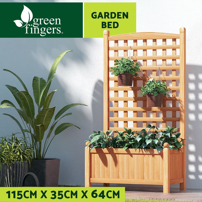 Greenfingers Garden Bed Raised Wooden Planter Box