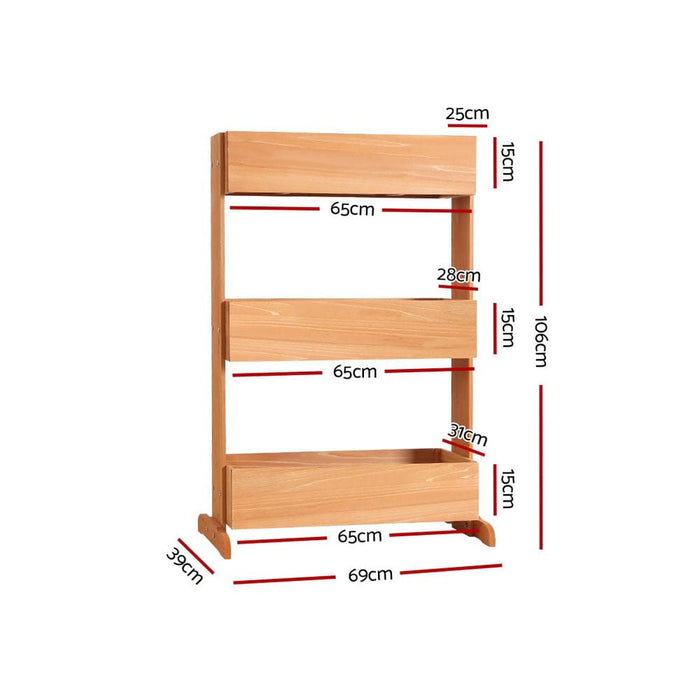 Greenfingers Garden Bed Raised Wooden Planter Box