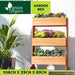 Greenfingers Garden Bed Raised Wooden Planter Box