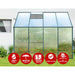 Greenfingers Greenhouse Aluminium Green House Garden