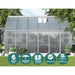 Greenfingers Greenhouse Aluminium Green House Garden Shed