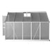 Greenfingers Greenhouse Aluminium Polycarbonate Green House