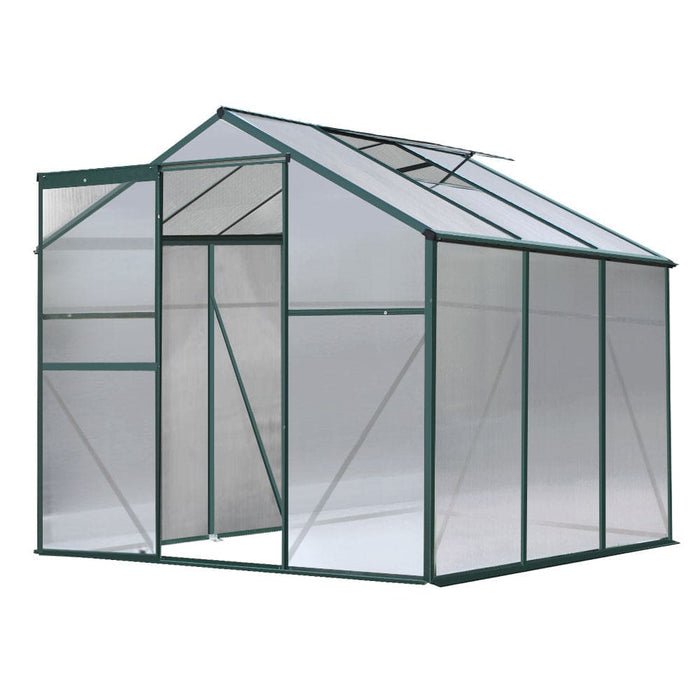 Greenfingers Greenhouse Aluminum Green House Garden Shed