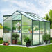 Greenfingers Greenhouse Aluminum Green House Garden Shed