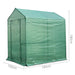 Greenfingers Greenhouse Garden Shed Green House 1.9x1.2m